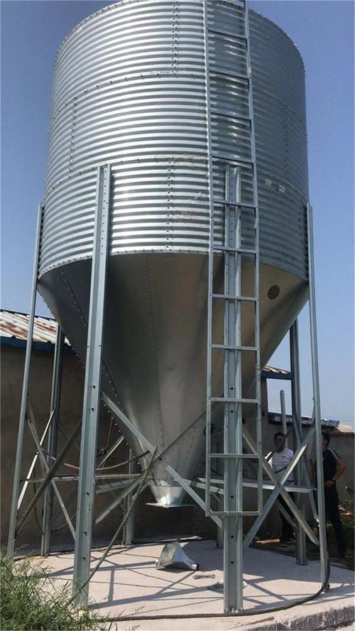 养殖喂料料塔 畜牧机械化自动上料的核心装备